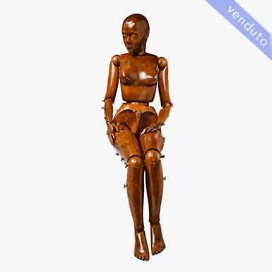 MANICHINO FEMMINILE A GRANDEZZA NATURALE. FRANCIA, INIZI DEL SECOLO XX