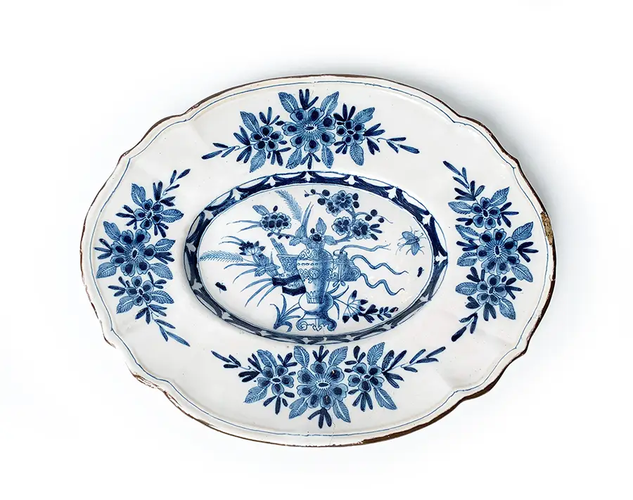 Piccolo vassoio ovale