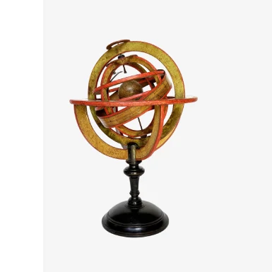 SFERA ARMILLARE TOLEMAICA. CHARLES-FRANÇOIS DELAMARCHE. Parigi, ante 1798