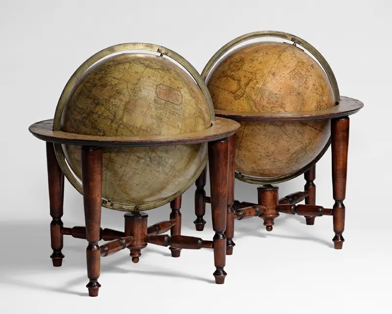 Coppia di globi da tavolo - William Harris